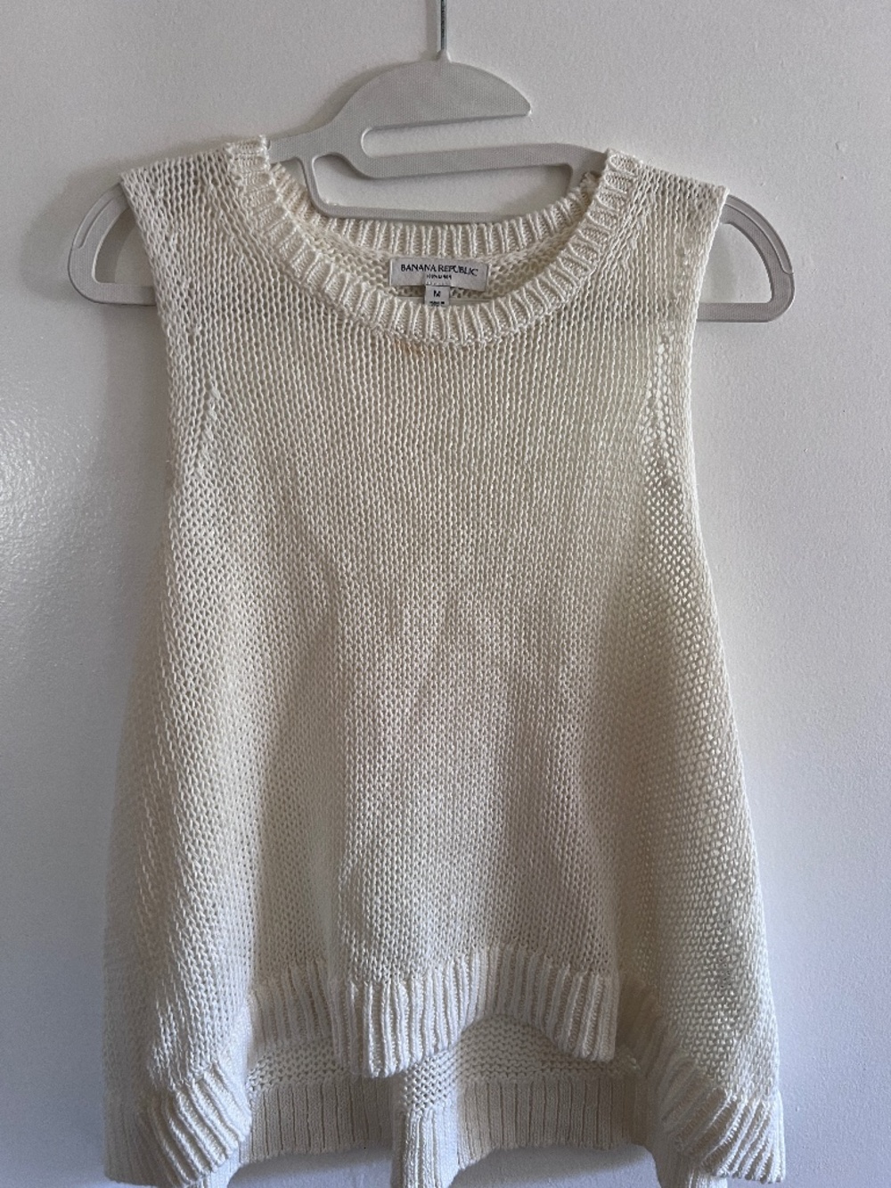 HEIRLOOM LINEN SWEATER TANK